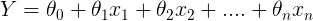 équation de régression linéaire
